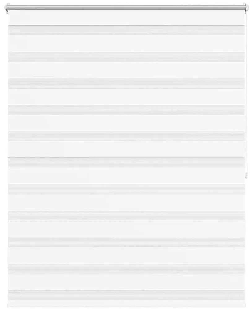 vidaXL Ρόλερ Zebra Λευκό 120 x 175cm
