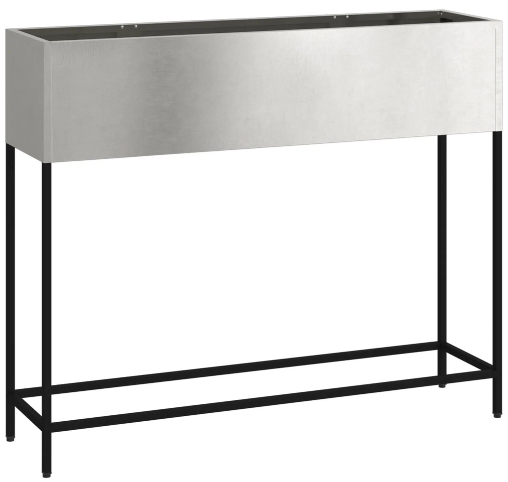 vidaXL Υψωμένος Κήπος 100x26x82 εκ Μη Σιδερένιο Ατσάλι