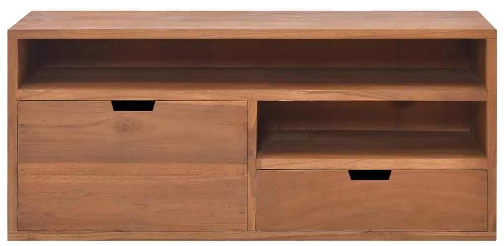 vidaXL Έπιπλο Τηλεόρασης 90 x 30 x 40 εκ. από Μασίφ Ξύλο Teak