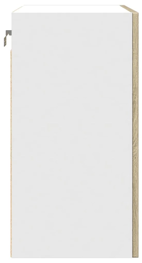 vidaXL Ντουλάπι Τοίχου "Lyon" Ξύλο Sonoma Δρυς 50x31x60 εκ. από Τεχνητό Ξύλο