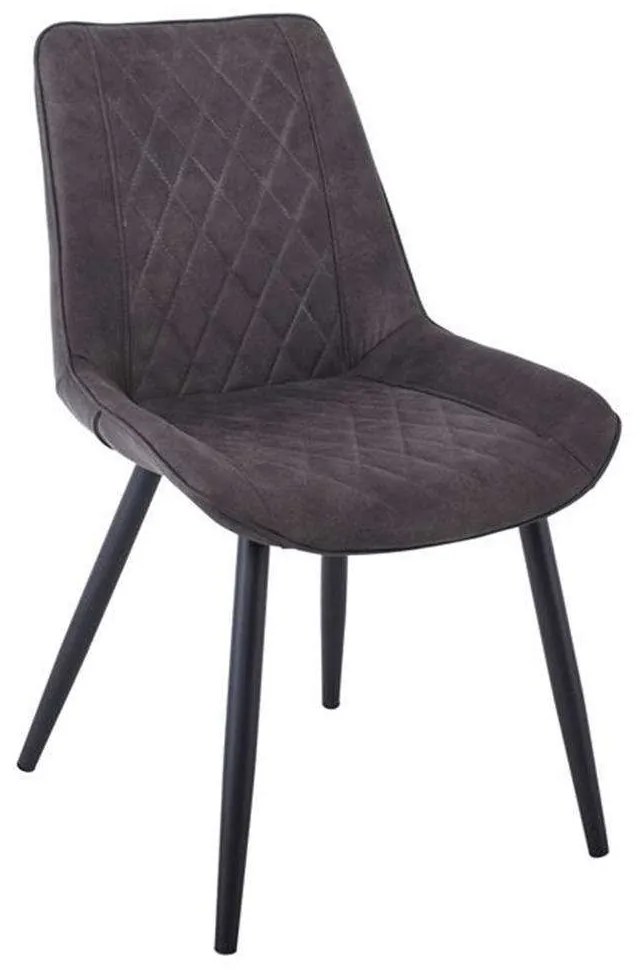 Καρέκλα Morgan ΕΜ169,4 53x61x86cm Grey