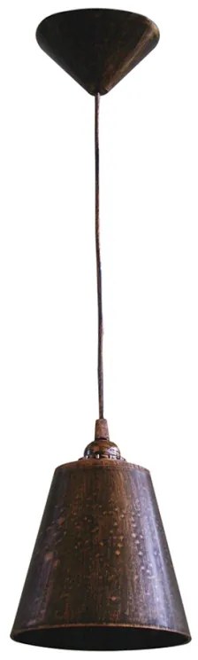 Φωτιστικό Οροφής Μονόφωτο Heronia Conos 31-0017 Copper