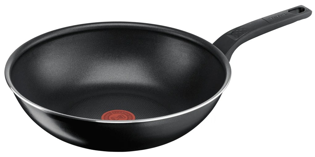 Tefal B5671953 Simply Clean Wok από Αλουμίνιο με Αντικολλητική Επίστρωση 28cm