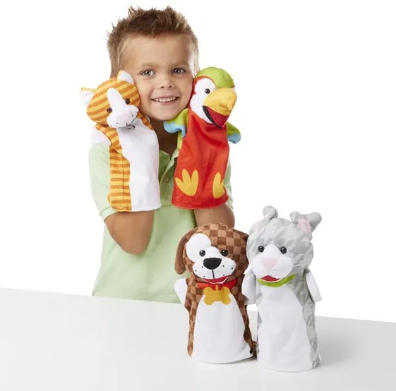Σετ γαντόκουκλες Ζωάκια  24x5xΥ35,6cm  Melissa &amp; Doug