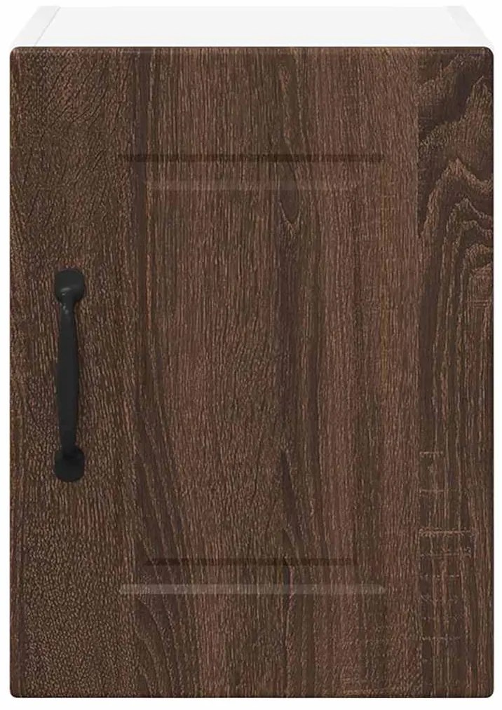 vidaXL Κρεμαστό ντουλάπι κουζίνας 2 pcs Καφέ δρυς 30 x 31 x 40 εκ.