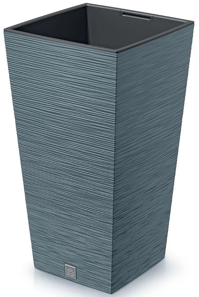Κασπώ Furu Square 457819 40x40x76cm Blue-Black Πλαστικό