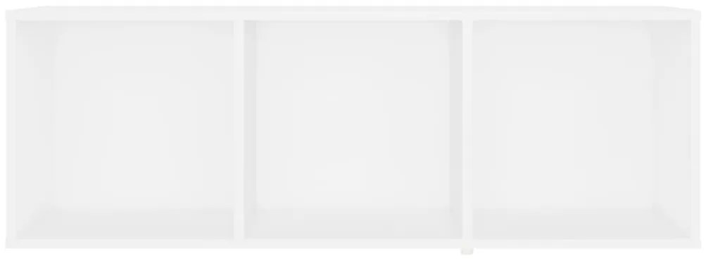 vidaXL Έπιπλα Τηλεόρασης 2 τεμ. Λευκά 107 x 35 x 37 εκ. Μοριοσανίδα