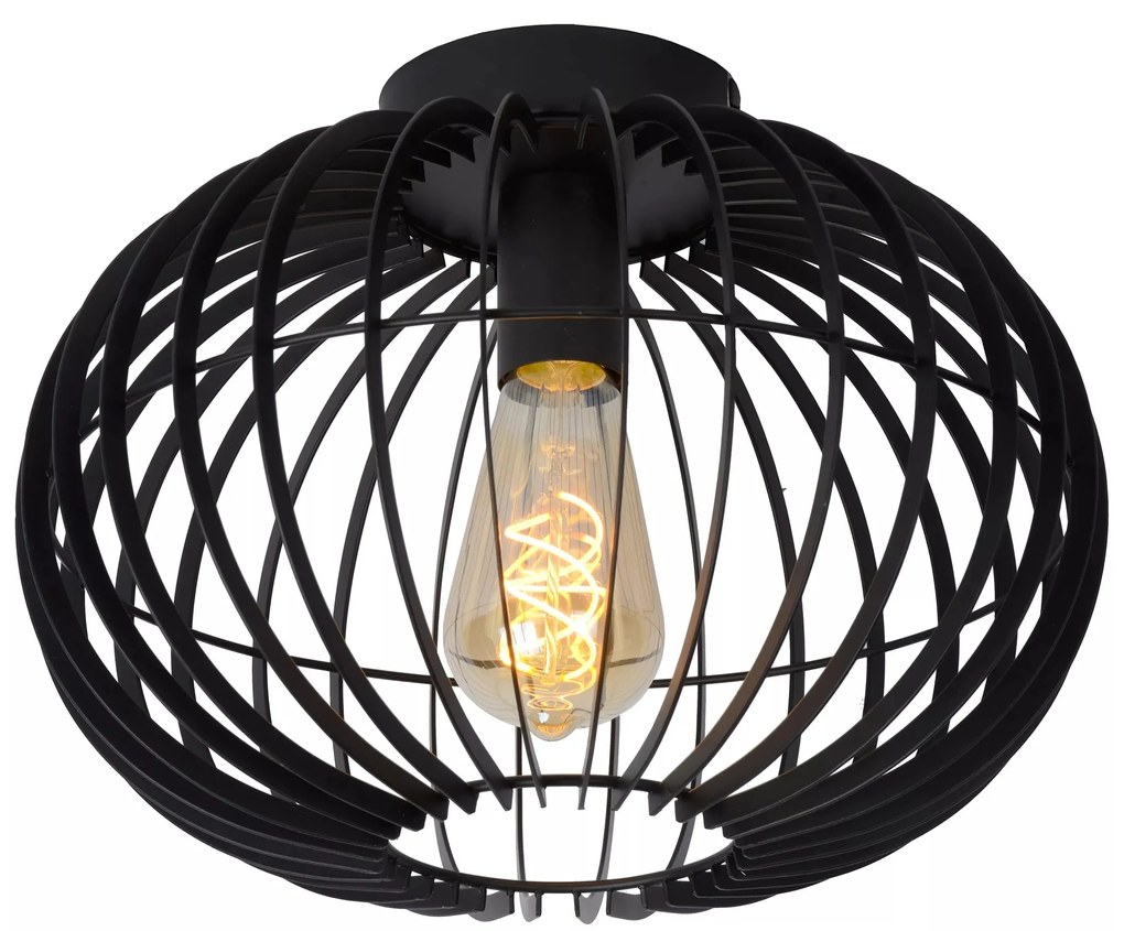 Φωτιστικό Οροφής Lucide 78199-01-30 REDA Μαύρο Ματ (Black Mat)