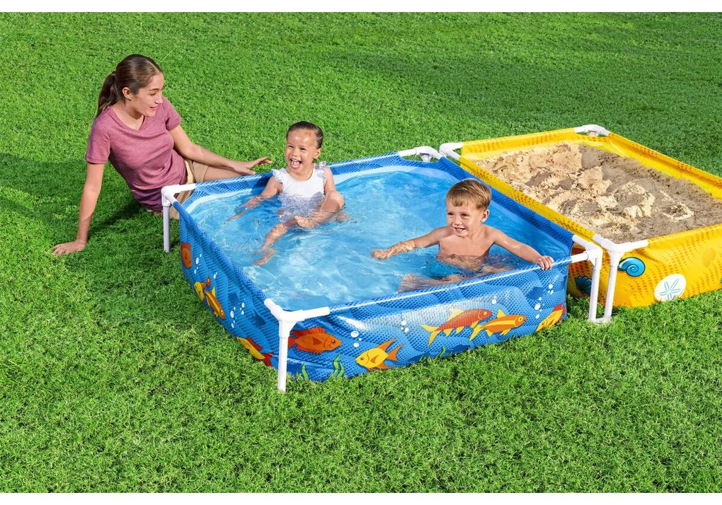 Παιδική πισίνα Bestway 213 x 122 x 30,5 cm