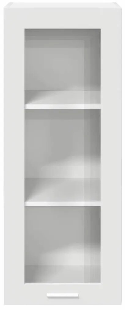 vidaXL Κρεμαστό ντουλάπι Λευκό 40 x 31 x 100 εκ. Επεξεργασμένο ξύλο