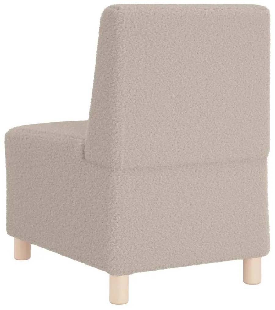 vidaXL Μοναδικός Καναπές χωρίς Χερούλια 2 pcs Ανοιχτό γκρι