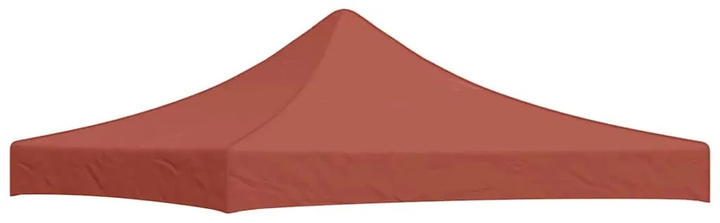 vidaXL Κάλυμμα Τέντας Εκδηλώσεων Τερακότα 3 x 3 μ. 270 γρ/μ²