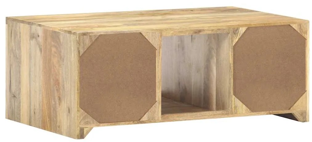vidaXL Τραπεζάκι Σαλονιού 90 x 50 x 35 εκ. από Μασίφ Ξύλο Μάνγκο