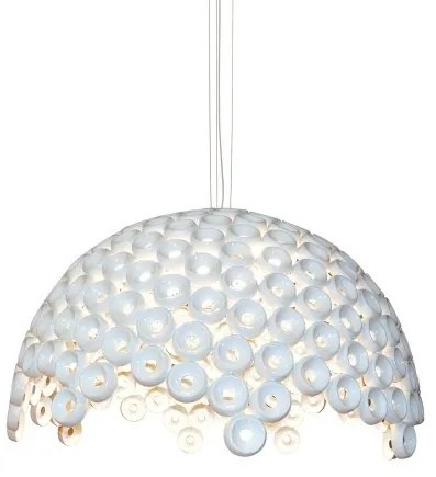 Κρεμαστό Φωτιστικό Οροφής 9xE14 Φ110cm Darina Homelighting -77-4342-Λευκό 77-4342