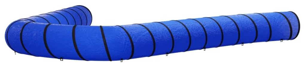 vidaXL Τούνελ Σκύλου Μπλε Ø 55x1000 εκ. από Πολυεστέρα
