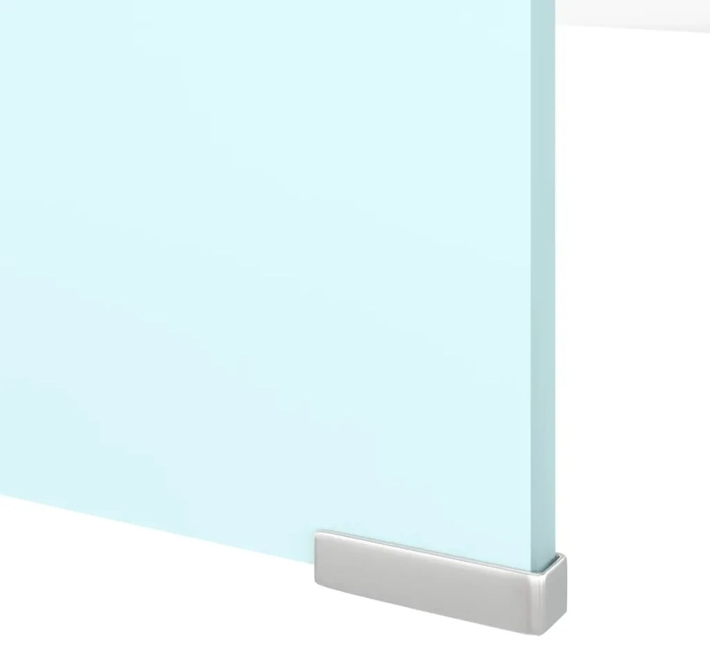 vidaXL Βάση Τηλεόρασης/Οθόνης Πράσινη 120 x 30 x 13 εκ. Γυάλινη