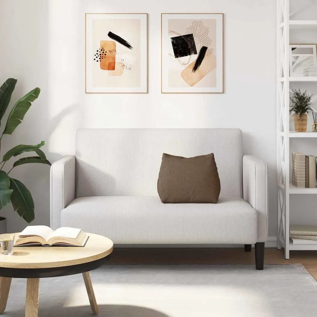 vidaXL Μαξιλάρι Πλάτης Καφέ 45 x 20 x 35 εκ. ύφασμα