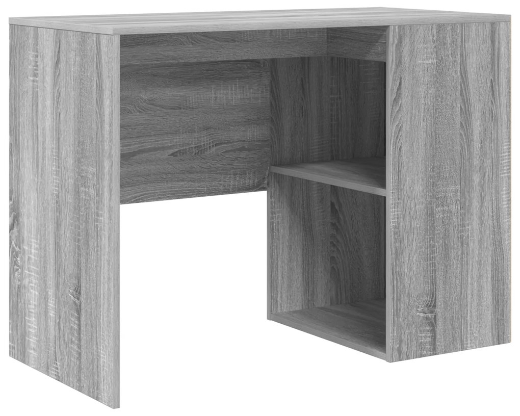 vidaXL Γωνιακό Γραφείο Γκρι Sonoma 102x88x75 cm Φτιαγμένο Ξύλο
