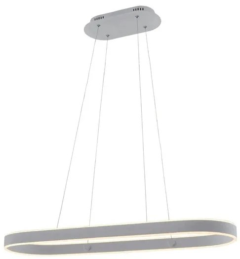 Κρεμαστό Φωτιστικό Οροφής Led Λευκό 144-16014 Eurolamp 144-16014 Λευκό