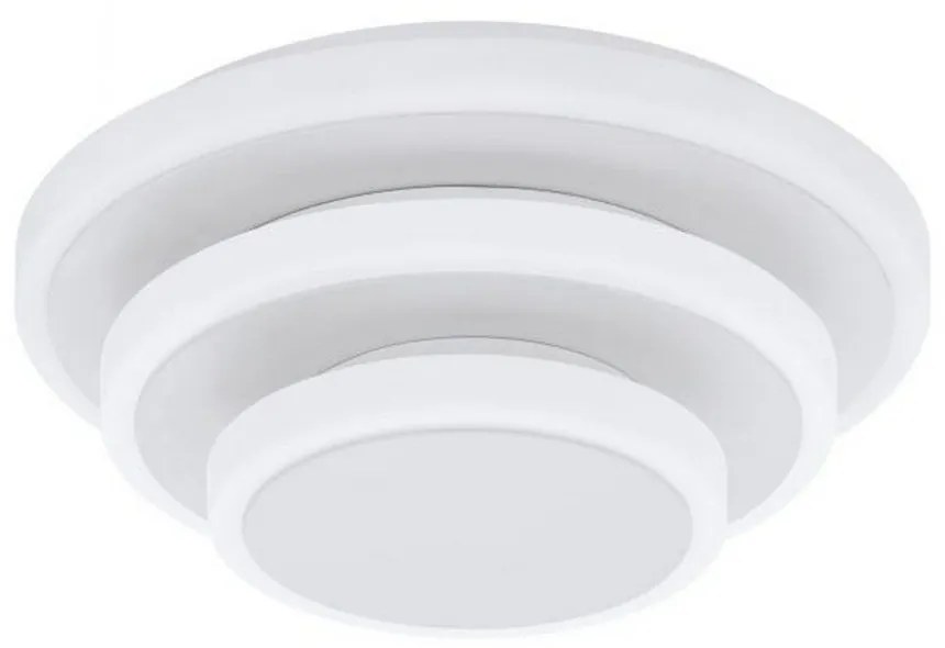 Φωτιστικό Οροφής-Πλαφονιέρα Led Elgvero 98676 3000K White Eglo Metal, Plastic