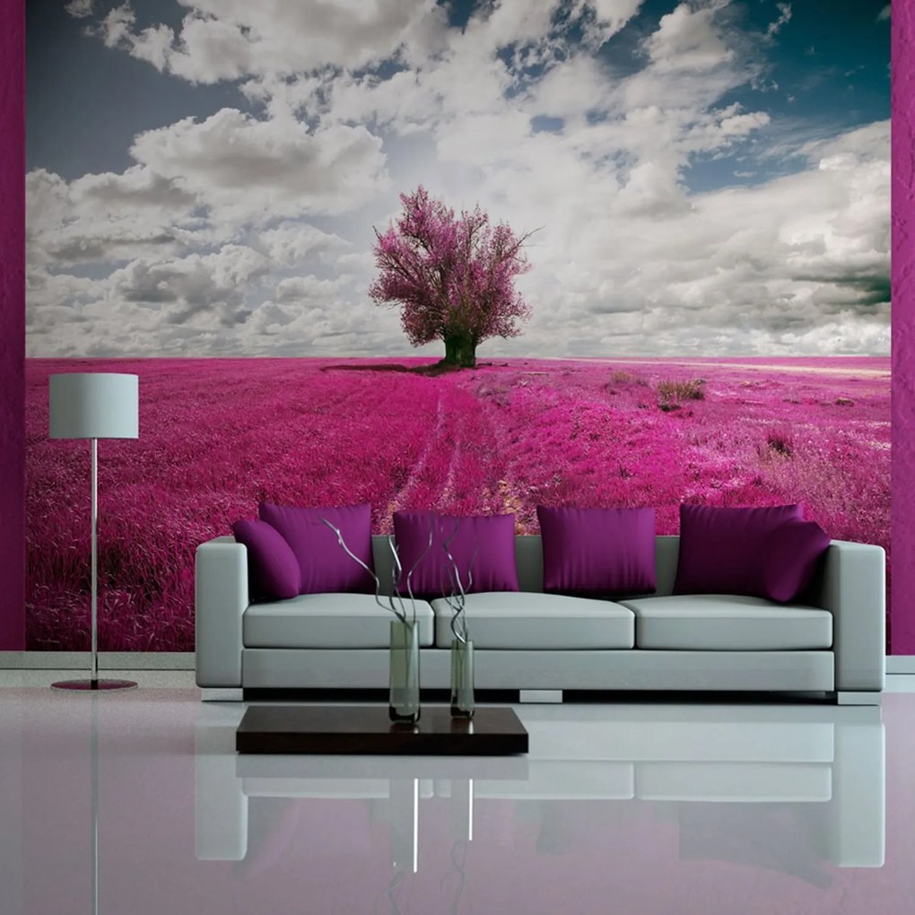 Φωτοταπετσαρία - Magenta meadow 350x270