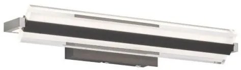 Απλίκα Φωτιστικό Τοίχου Paros TW Μαύρο L35 30282 Fischer Honsel-30282-Μαύρο-Λευκό 30282