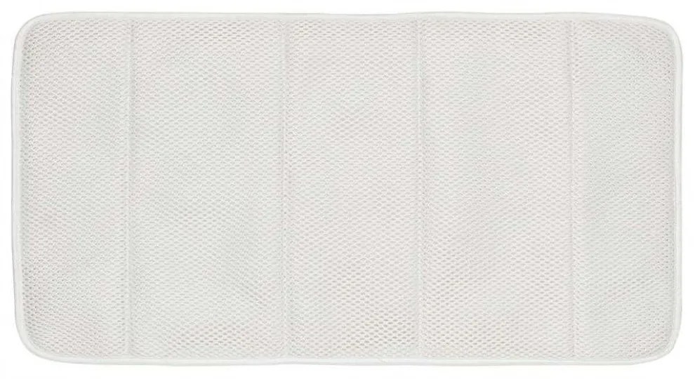 Ταπέτο Αντιολισθητικό Comfort White Sealskin 39x79 Πολυέστερ