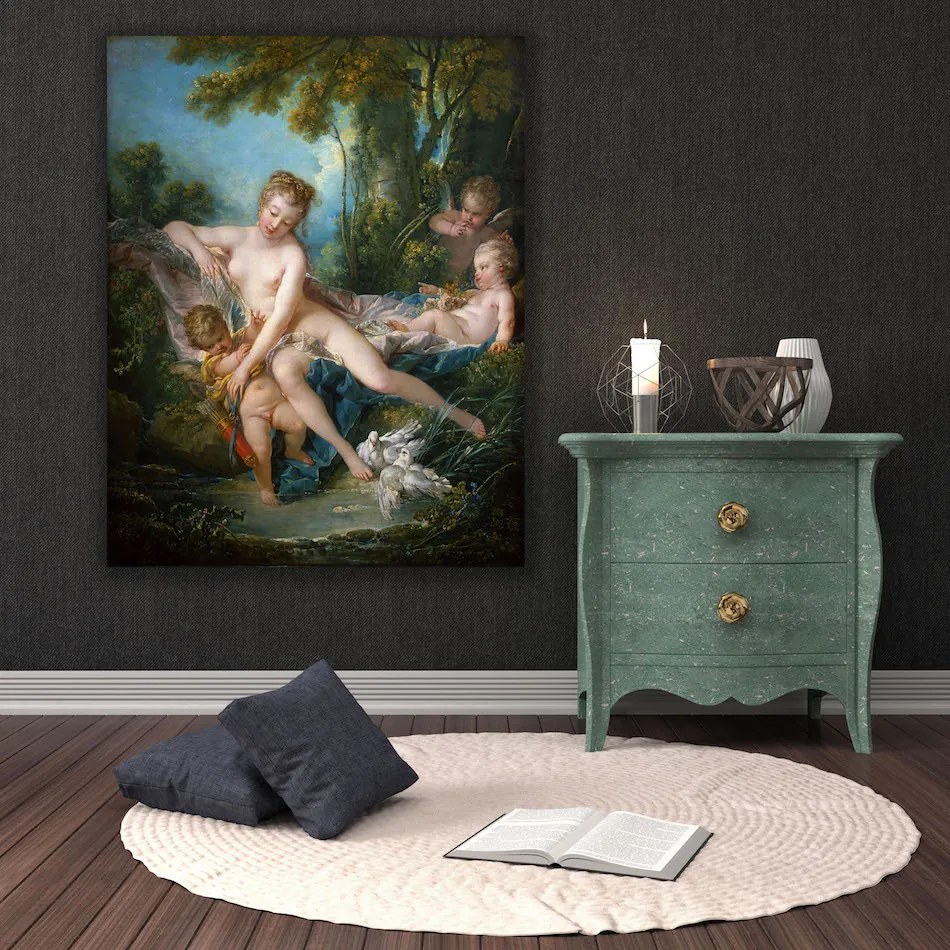 Αναγεννησιακός πίνακας σε καμβά KNV881 80cm x 120cm