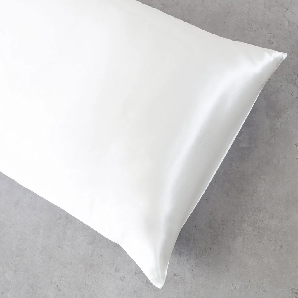 Μεταξωτή Μαξιλαροθήκη Φάκελος (50x70) Rythmos Silk Sleep Λευκό