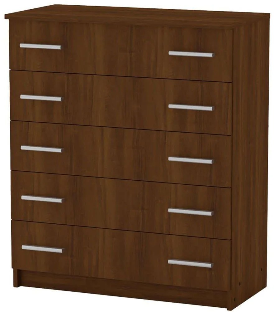 Συρταριέρα Penelope 184-000092 80,5x38x89cm Walnut