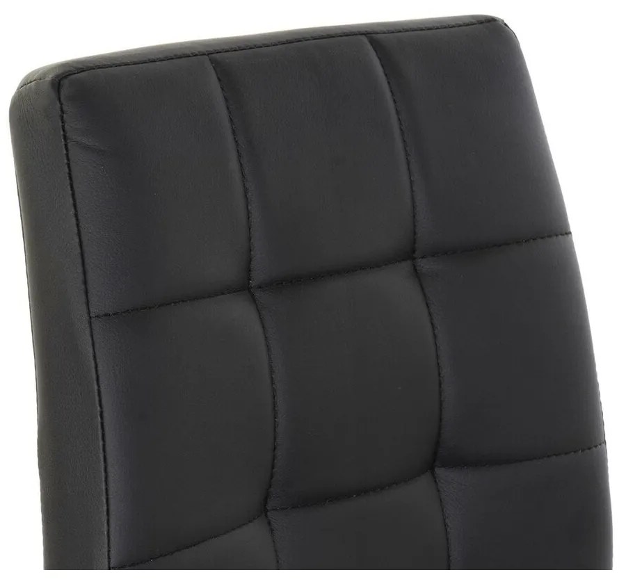 Καρέκλα DKD Home Decor Μαύρο Σκούρο γκρίζο 47,5 x 57,5 x 83 cm