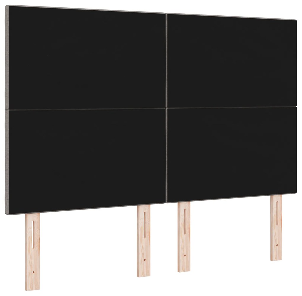 vidaXL Υφασμάτινο Κεφαλάρι Geometric με κεφαλάρι Taupe 160 cm ύφασμα