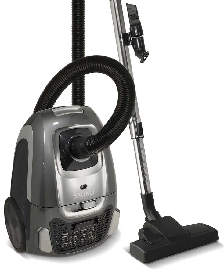 BRUNO ηλεκτρική σκούπα BRN-0136, 800W, 3.5lt, γκρι