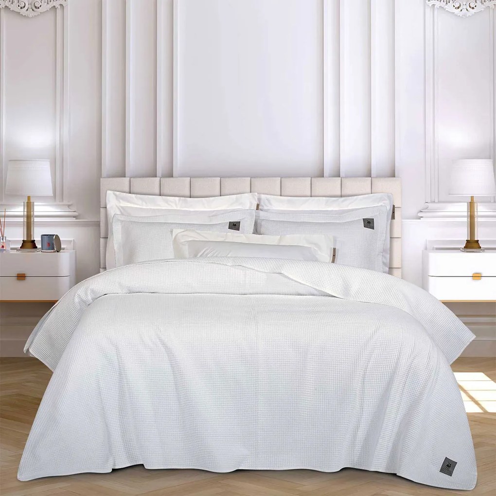 Κουβερλί King Size (240x250) Greenwich Polo Club 3494 White