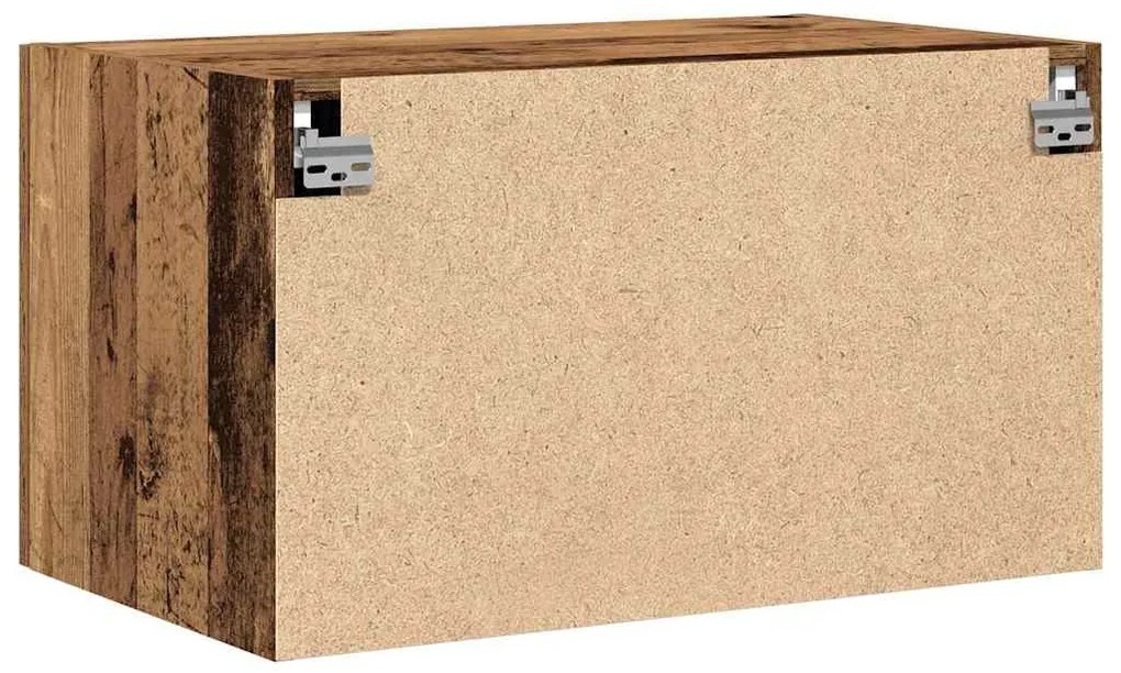 vidaXL Ντουλάπα Τοίχου Παλιού Ξύλου 70x42,5x40 εκ. Κατασκευασμένο Ξύλο
