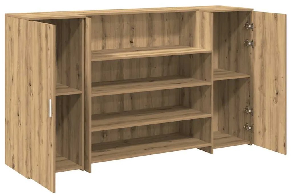 vidaXL Γραφείο υποδοχής 180x50x103,5 εκ. Επεξεργασμένο Ξύλο