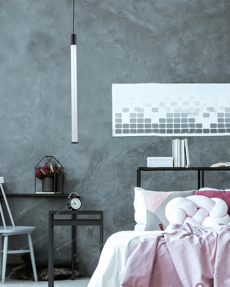 InLight Κρεμαστό φωτιστικό από μέταλλο και PVC (6025)
