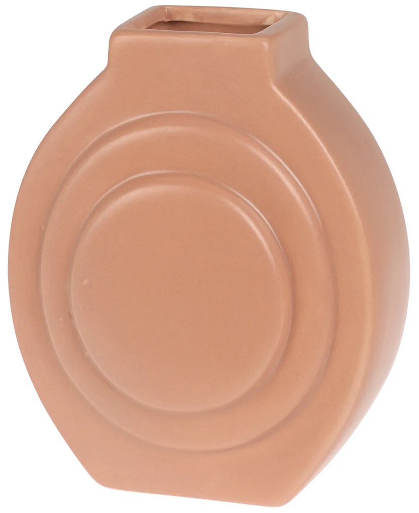 Διακοσμητικό Βάζο (13.2x8.2x16.6) K-M Pink AAE336020
