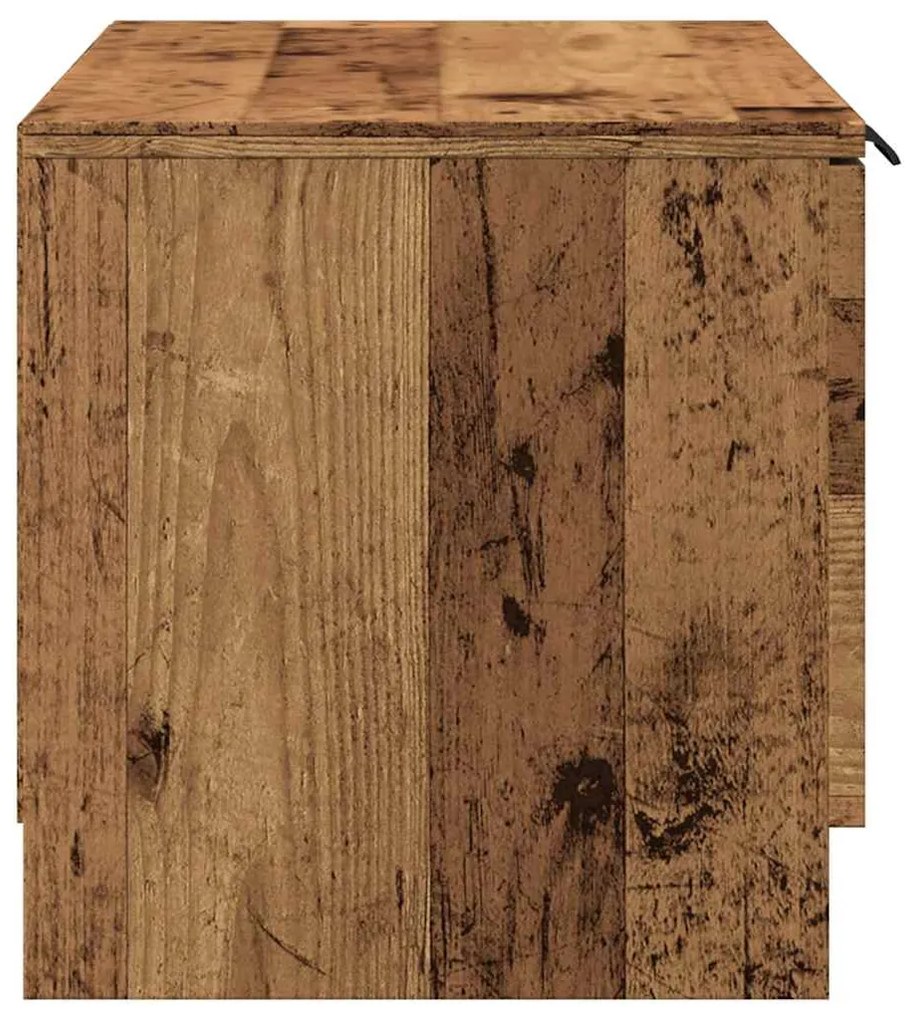 ντουλάπι τηλεόρασης vidaXL Παλιό ξύλο 80x35x36,5cm Κατασκευασμένο ξύλο