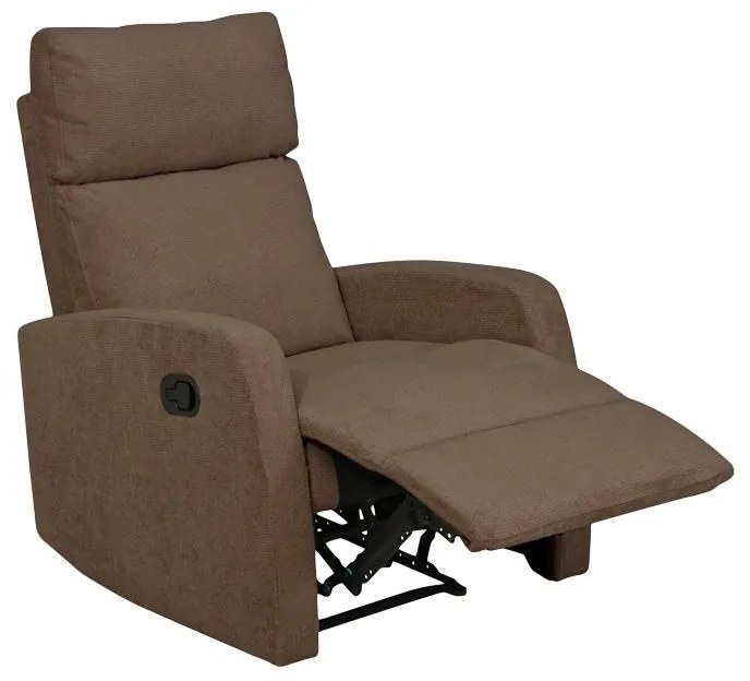 Πολυθρόνα RELAX με Μηχανισμό Ανάκλισης FL2311 Fylliana Καφέ χρώμα 70x89x102εκ 70x89x102 εκ.