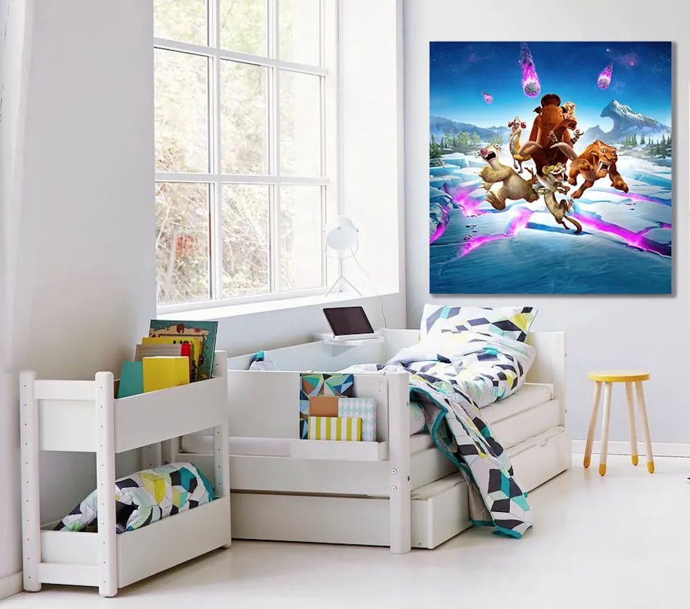 Παιδικός πίνακας σε καμβά Ice Age KNV0316 40cm x 40cm