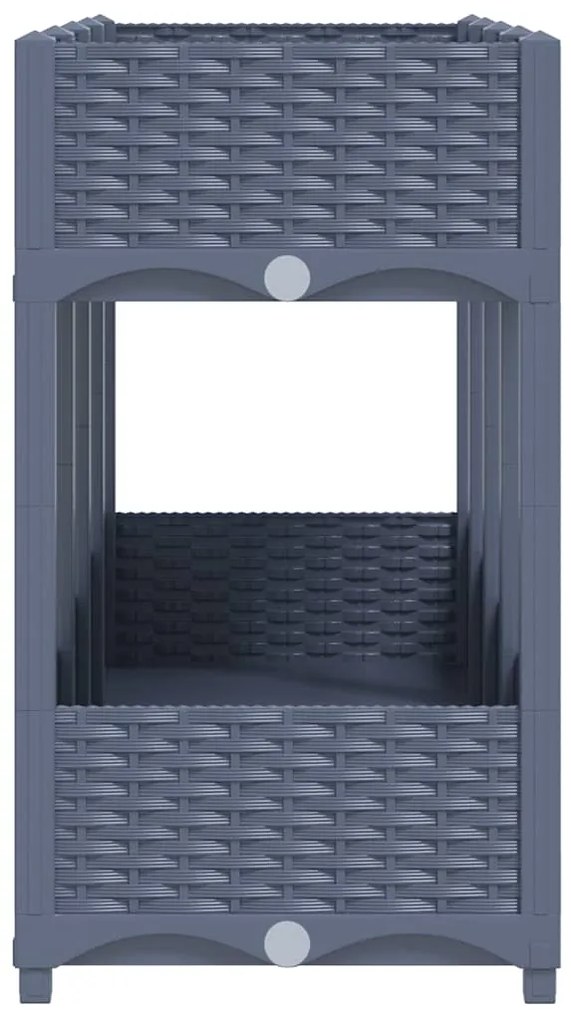 vidaXL Ζαρντινιέρα 160 x 40 x 71 εκ. από Πολυπροπυλένιο