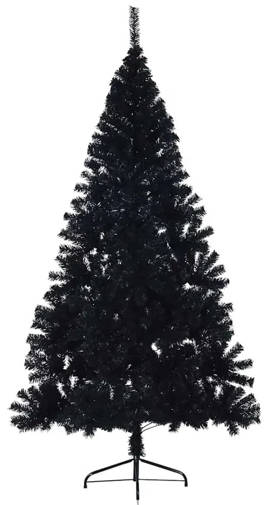 vidaXL Χριστουγεννιάτικο Δέντρο Μαύρο 240 cm