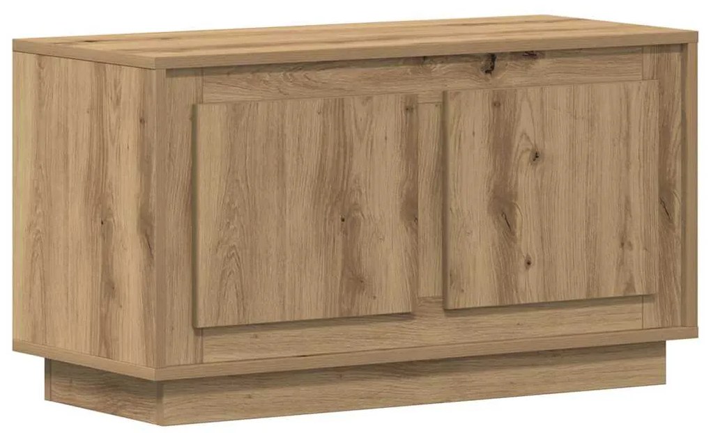 vidaXL Έπιπλο Τηλεόρασης artisan δρυς 80 x 35 x 45 cm