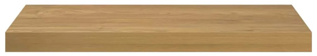 vidaXL Ράφι Τοίχου 2 pcs Καφέ 50 x 23 x 4 εκ. Επεξεργασμένο ξύλο