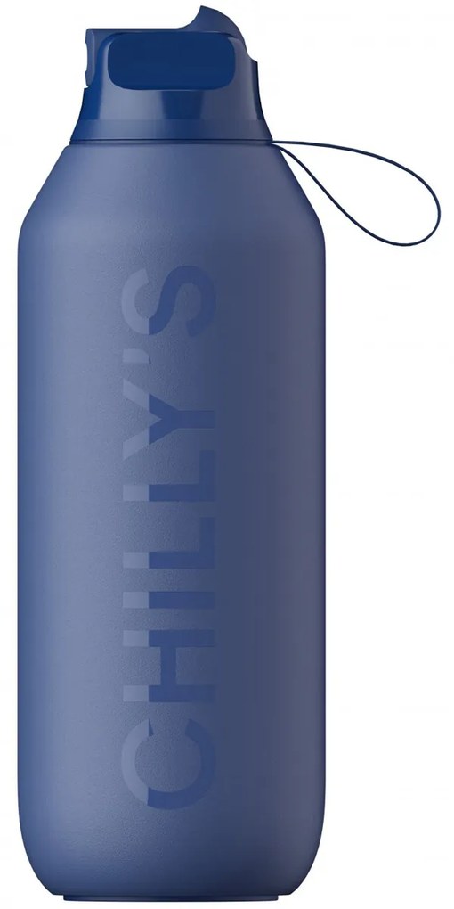Μπουκάλι Θερμός 500ml Chilly's Series 2 Flip Whale Blue
