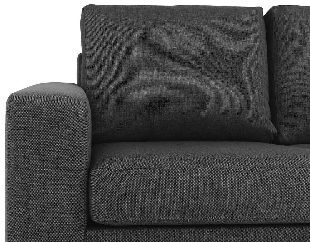 Γωνιακός Καναπές Scandinavian Choice C152, Δρυς, Ανθρακί, 284x284x80cm, Πόδια: Ξύλο | Epipla1.gr
