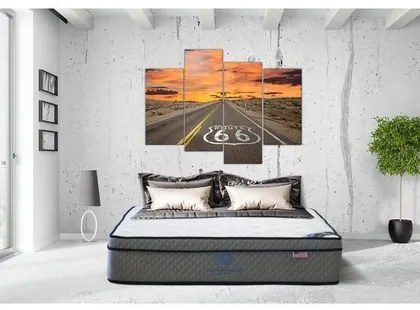 Ecosleep  Στρώμα Ύπνου Διπλό Ανατομικό 140x190 (πλάτος 131-140) Ecosleep Tulsa BEST-1503775