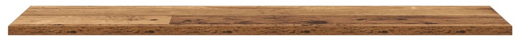 vidaXL Δίσκος Βιβλιοθήκης 4 pcs Καφέ 100 x 40 x 1.5 εκ. Μοριοσανίδα