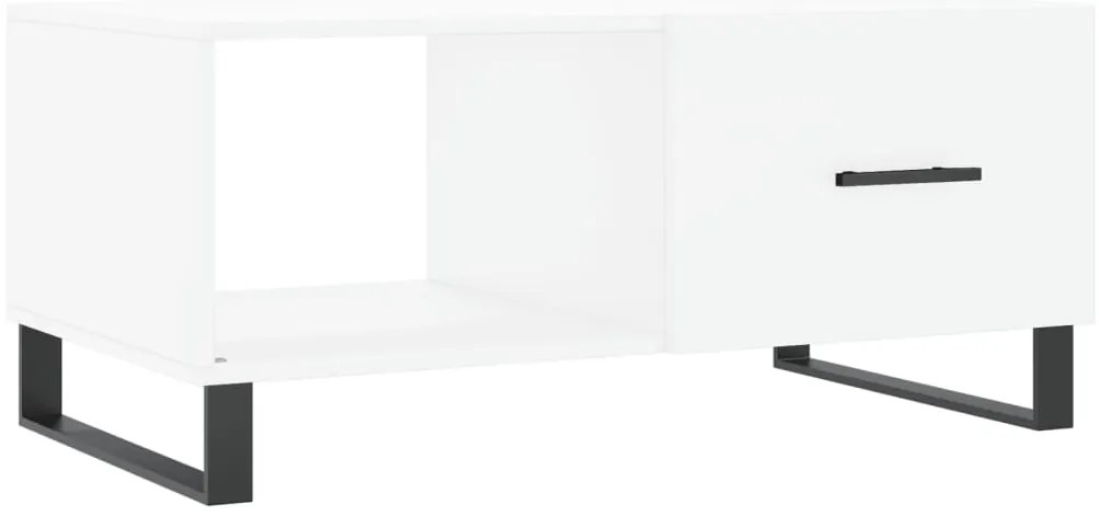vidaXL Τραπεζάκι Σαλονιού Λευκό 90x50x40 εκ. Επεξεργασμένο Ξύλο
